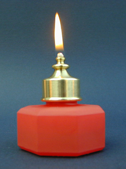 Articolo: LUMINO  OTTAGONALE ROSSO, Codice: OI-0002-02